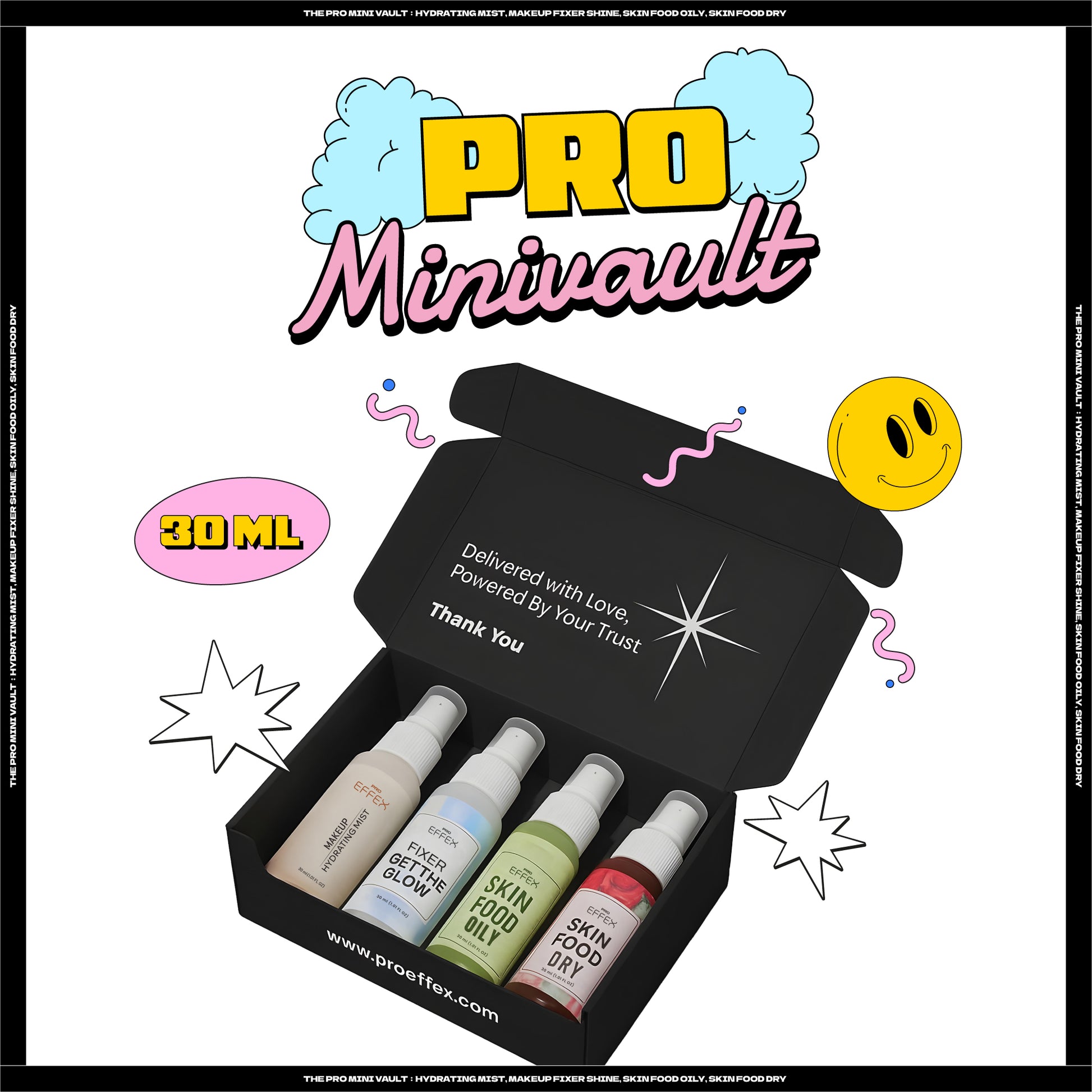 The ProMini Vault Trial Pack 30 ml