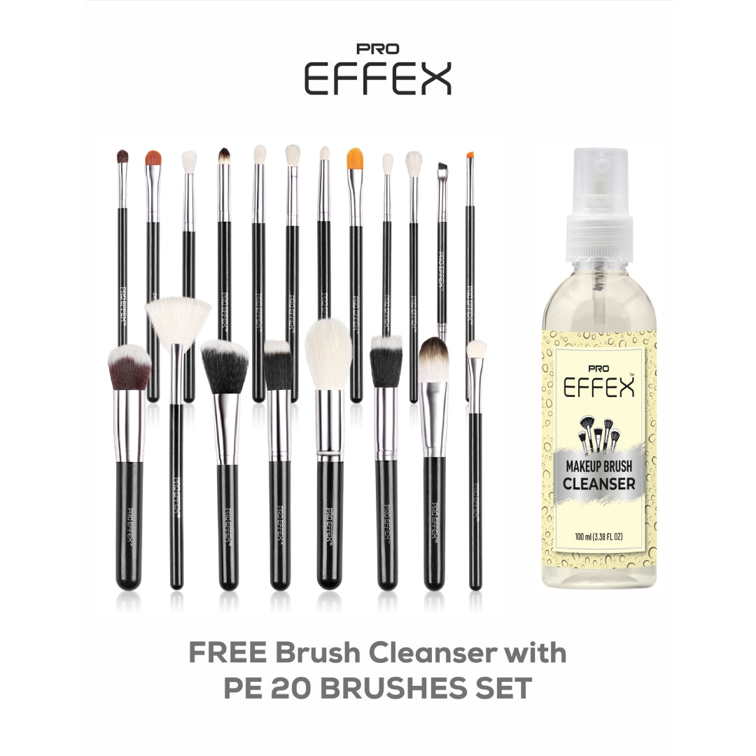 PE-20 Makeup Brushes