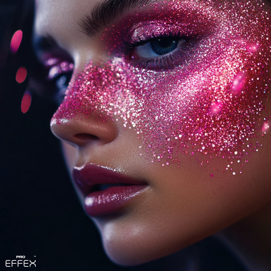 Pink Punch Chunky Glitters