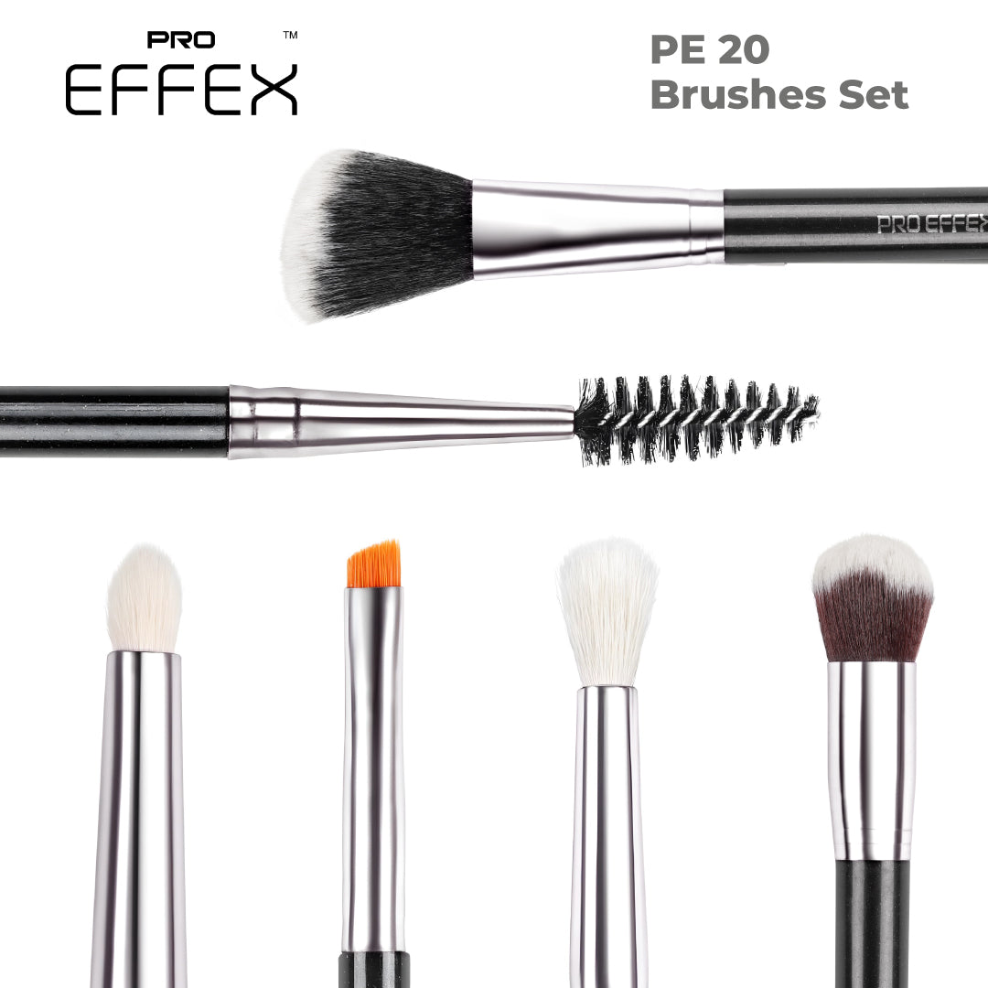 PE-20 Makeup Brushes