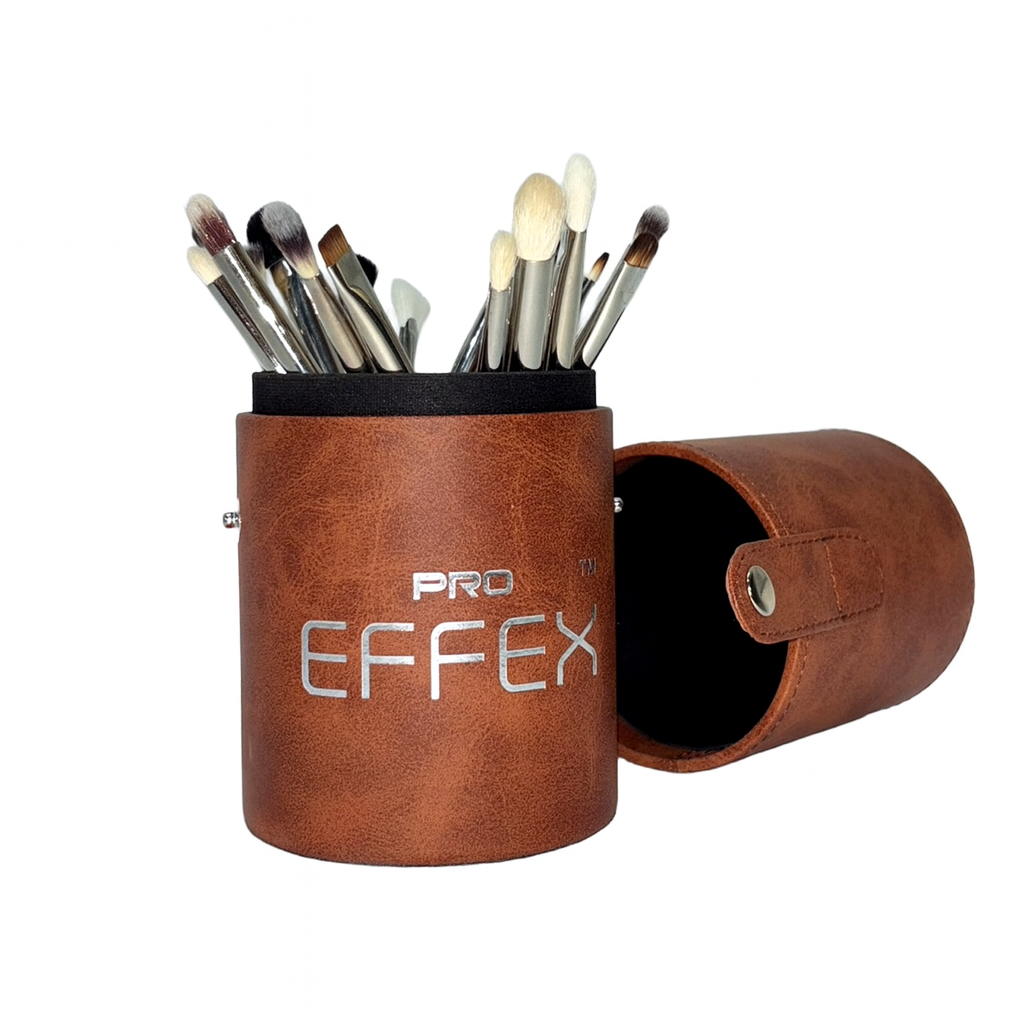 PE - 19 Luxury Wooden Makeup Brushes Set