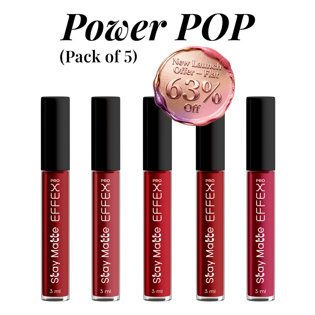Stay Matte - Power POP (Pack of 5)